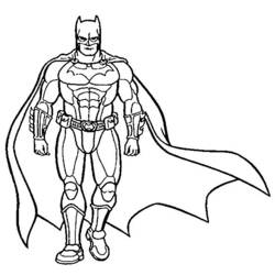 Dibujo para colorear: Batman (Superhéroes) #76843 - Dibujos para Colorear e Imprimir Gratis
