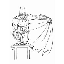 Dibujo para colorear: Batman (Superhéroes) #76845 - Dibujos para Colorear e Imprimir Gratis