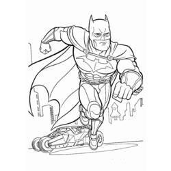 Dibujo para colorear: Batman (Superhéroes) #76850 - Dibujos para Colorear e Imprimir Gratis