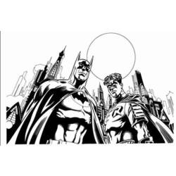 Dibujo para colorear: Batman (Superhéroes) #76854 - Dibujos para Colorear e Imprimir Gratis