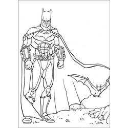 Dibujo para colorear: Batman (Superhéroes) #76861 - Dibujos para Colorear e Imprimir Gratis