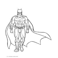 Dibujo para colorear: Batman (Superhéroes) #76871 - Dibujos para Colorear e Imprimir Gratis