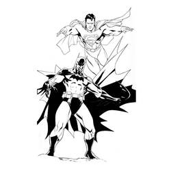 Dibujo para colorear: Batman (Superhéroes) #76987 - Dibujos para Colorear e Imprimir Gratis