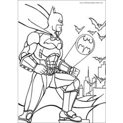 Dibujo para colorear: Batman (Superhéroes) #77104 - Dibujos para Colorear e Imprimir Gratis