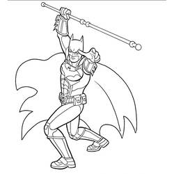 Dibujo para colorear: Batman (Superhéroes) #77157 - Dibujos para Colorear e Imprimir Gratis