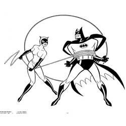 Dibujo para colorear: Catwoman (Superhéroes) #78102 - Dibujos para Colorear e Imprimir Gratis