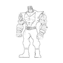 Dibujo para colorear: Colossus (Superhéroes) #82907 - Dibujos para Colorear e Imprimir Gratis