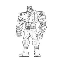 Dibujo para colorear: Colossus (Superhéroes) #82913 - Dibujos para Colorear e Imprimir Gratis