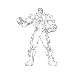Dibujo para colorear: Colossus (Superhéroes) #82924 - Dibujos para Colorear e Imprimir Gratis