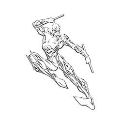 Dibujo para colorear: Daredevil (Superhéroes) #78219 - Dibujos para Colorear e Imprimir Gratis