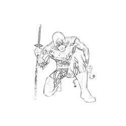 Dibujo para colorear: Daredevil (Superhéroes) #78317 - Dibujos para Colorear e Imprimir Gratis