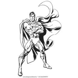 Dibujo para colorear: DC Comics Super Heroes (Superhéroes) #80115 - Dibujos para Colorear e Imprimir Gratis