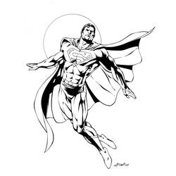 Dibujo para colorear: DC Comics Super Heroes (Superhéroes) #80131 - Dibujos para Colorear e Imprimir Gratis