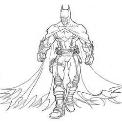 Dibujo para colorear: DC Comics Super Heroes (Superhéroes) #80132 - Dibujos para Colorear e Imprimir Gratis