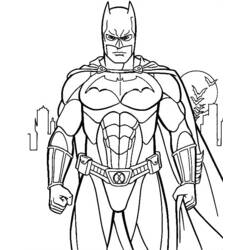 Dibujo para colorear: DC Comics Super Heroes (Superhéroes) #80145 - Dibujos para Colorear e Imprimir Gratis