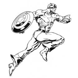 Dibujo para colorear: DC Comics Super Heroes (Superhéroes) #80200 - Dibujos para Colorear e Imprimir Gratis