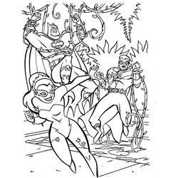 Dibujo para colorear: DC Comics Super Heroes (Superhéroes) #80263 - Dibujos para Colorear e Imprimir Gratis
