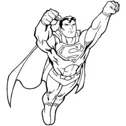 Dibujo para colorear: DC Comics Super Heroes (Superhéroes) #80270 - Dibujos para Colorear e Imprimir Gratis