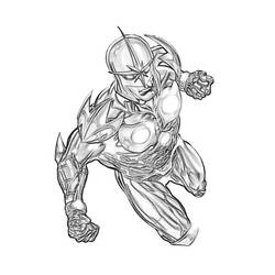 Dibujo para colorear: DC Comics Super Heroes (Superhéroes) #80384 - Dibujos para Colorear e Imprimir Gratis