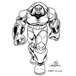 Dibujo para colorear: DC Comics Super Heroes (Superhéroes) #80482 - Dibujos para Colorear e Imprimir Gratis