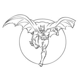 Dibujo para colorear: DC Comics Super Heroes (Superhéroes) #80490 - Dibujos para Colorear e Imprimir Gratis