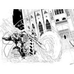 Dibujo para colorear: Ghost Rider (Superhéroes) #82038 - Dibujos para Colorear e Imprimir Gratis