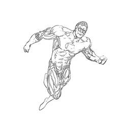 Dibujo para colorear: Green Lantern (Superhéroes) #81315 - Dibujos para Colorear e Imprimir Gratis