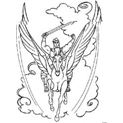Dibujo para colorear: Hercules (Superhéroes) #84153 - Dibujos para Colorear e Imprimir Gratis