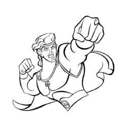 Dibujo para colorear: Hercules (Superhéroes) #84165 - Dibujos para Colorear e Imprimir Gratis