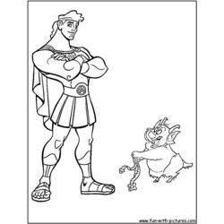 Dibujo para colorear: Hercules (Superhéroes) #84186 - Dibujos para Colorear e Imprimir Gratis