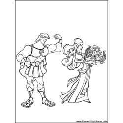 Dibujo para colorear: Hercules (Superhéroes) #84189 - Dibujos para Colorear e Imprimir Gratis