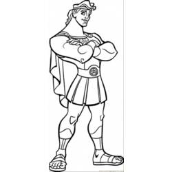 Dibujo para colorear: Hercules (Superhéroes) #84224 - Dibujos para Colorear e Imprimir Gratis