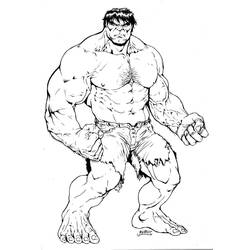 Dibujo para colorear: Hulk (Superhéroes) #79006 - Dibujos para Colorear e Imprimir Gratis