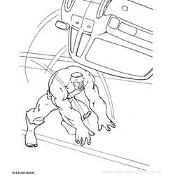 Dibujo para colorear: Hulk (Superhéroes) #79027 - Dibujos para Colorear e Imprimir Gratis