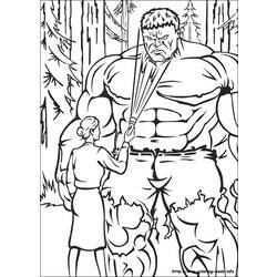 Dibujo para colorear: Hulk (Superhéroes) #79044 - Dibujos para Colorear e Imprimir Gratis