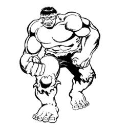 Dibujo para colorear: Hulk (Superhéroes) #79067 - Dibujos para Colorear e Imprimir Gratis