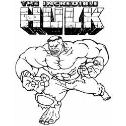 Dibujo para colorear: Hulk (Superhéroes) #79071 - Dibujos para Colorear e Imprimir Gratis