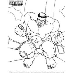 Dibujo para colorear: Hulk (Superhéroes) #79107 - Dibujos para Colorear e Imprimir Gratis