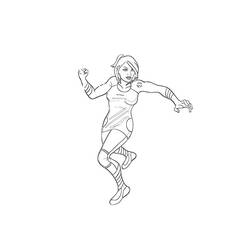 Dibujo para colorear: Invisible Woman (Superhéroes) #83228 - Dibujos para Colorear e Imprimir Gratis