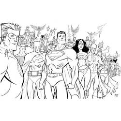 Dibujo para colorear: Marvel Super Heroes (Superhéroes) #79627 - Dibujos para Colorear e Imprimir Gratis