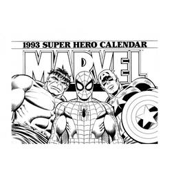 Dibujo para colorear: Marvel Super Heroes (Superhéroes) #79862 - Dibujos para Colorear e Imprimir Gratis