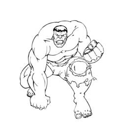 Dibujo para colorear: Marvel Super Heroes (Superhéroes) #80032 - Dibujos para Colorear e Imprimir Gratis