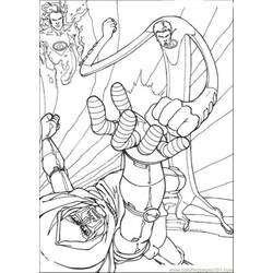 Dibujo para colorear: Mr. Fantastic (Superhéroes) #84741 - Dibujos para Colorear e Imprimir Gratis