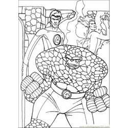 Dibujo para colorear: Mr. Fantastic (Superhéroes) #84785 - Dibujos para Colorear e Imprimir Gratis