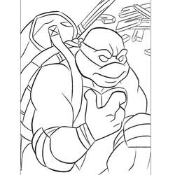 Dibujo para colorear: Ninja Turtles (Superhéroes) #75378 - Dibujos para Colorear e Imprimir Gratis