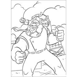 Dibujo para colorear: Ninja Turtles (Superhéroes) #75392 - Dibujos para Colorear e Imprimir Gratis