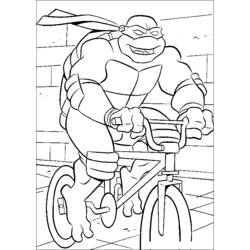 Dibujo para colorear: Ninja Turtles (Superhéroes) #75463 - Dibujos para Colorear e Imprimir Gratis