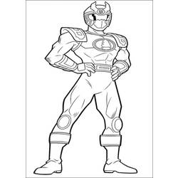 Dibujo para colorear: Power Rangers (Superhéroes) #49951 - Dibujos para Colorear e Imprimir Gratis