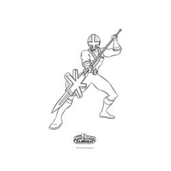Dibujo para colorear: Power Rangers (Superhéroes) #49954 - Dibujos para Colorear e Imprimir Gratis