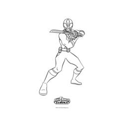 Dibujo para colorear: Power Rangers (Superhéroes) #49955 - Dibujos para Colorear e Imprimir Gratis